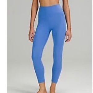 NWT Lululemon Align High Rise Pant 25” Size 16 Blue Nile